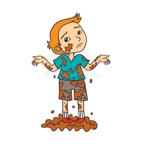 little-boy-playing-dirty-mud-cartoon-illustration-very-sorry-got-99374462