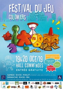 Affiche Festival Cité en jeux