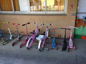 Le porte-vélo est bien rempli !