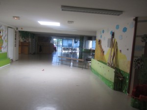La hall d'accueil
