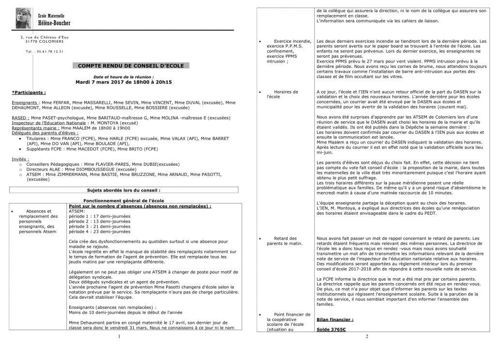 compte rendu CE2-1