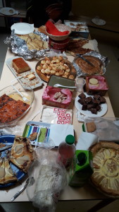 Le buffet des desserts du monde...